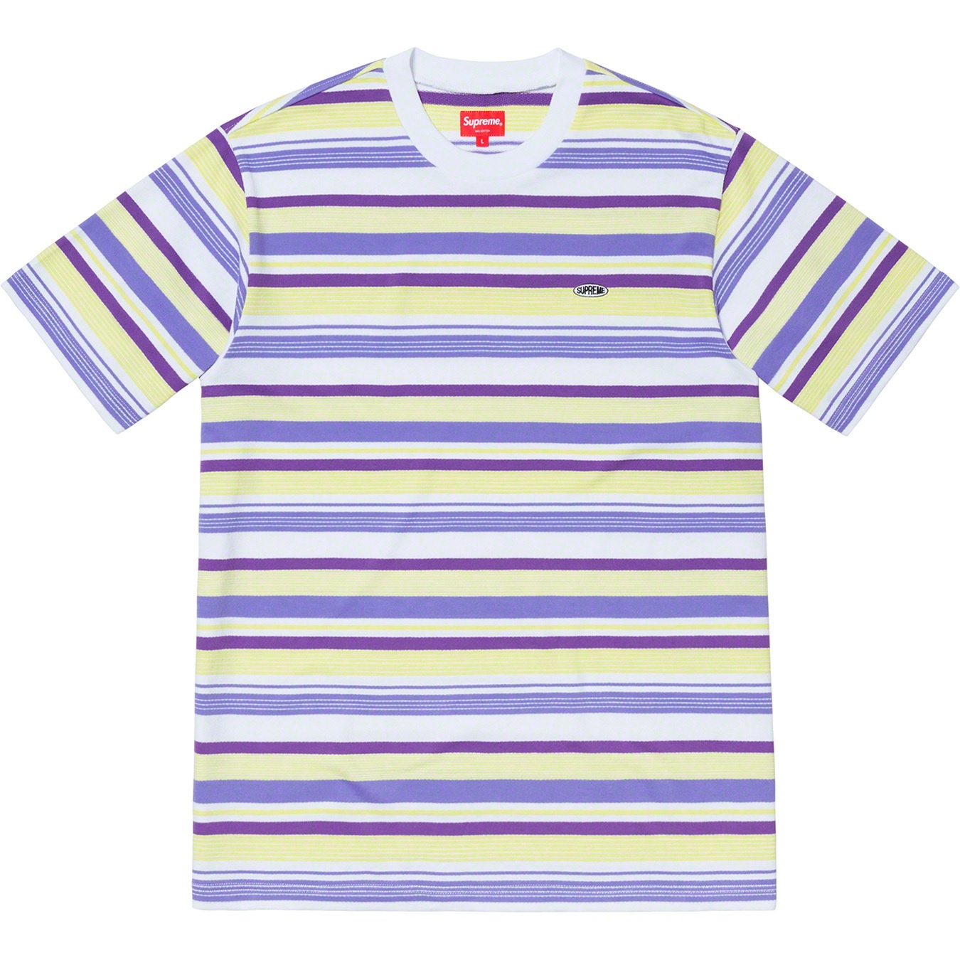 Multi Stripe S/S Top view 5